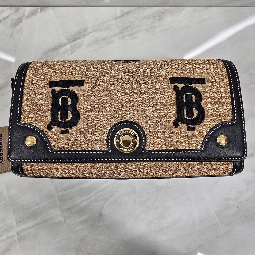 Burberry Tan and Black Women's Bag - Picture 8 of 16